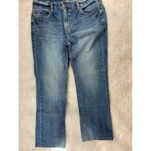 Bluenotes Size 34x32 Mens Jeans Slim Straight Brodie Medium Wash